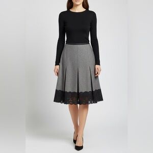 Vintage ICÔNE Simons Women Skirt Size 4 E-04